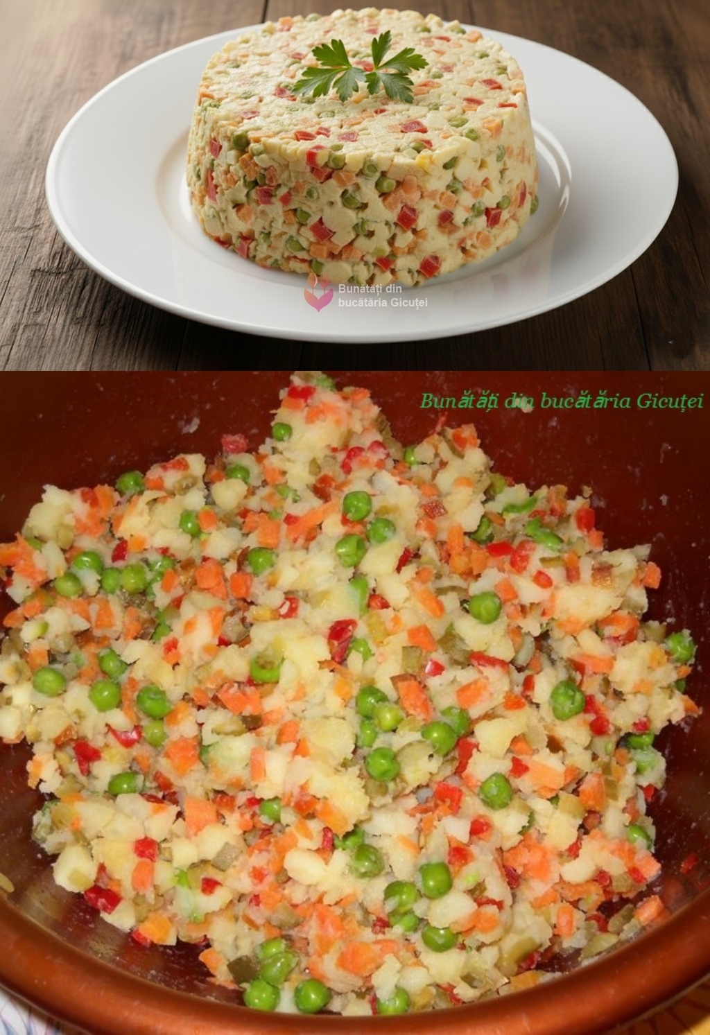 Salat à la Russe – fasteopskriften kan findes under billedet ❤