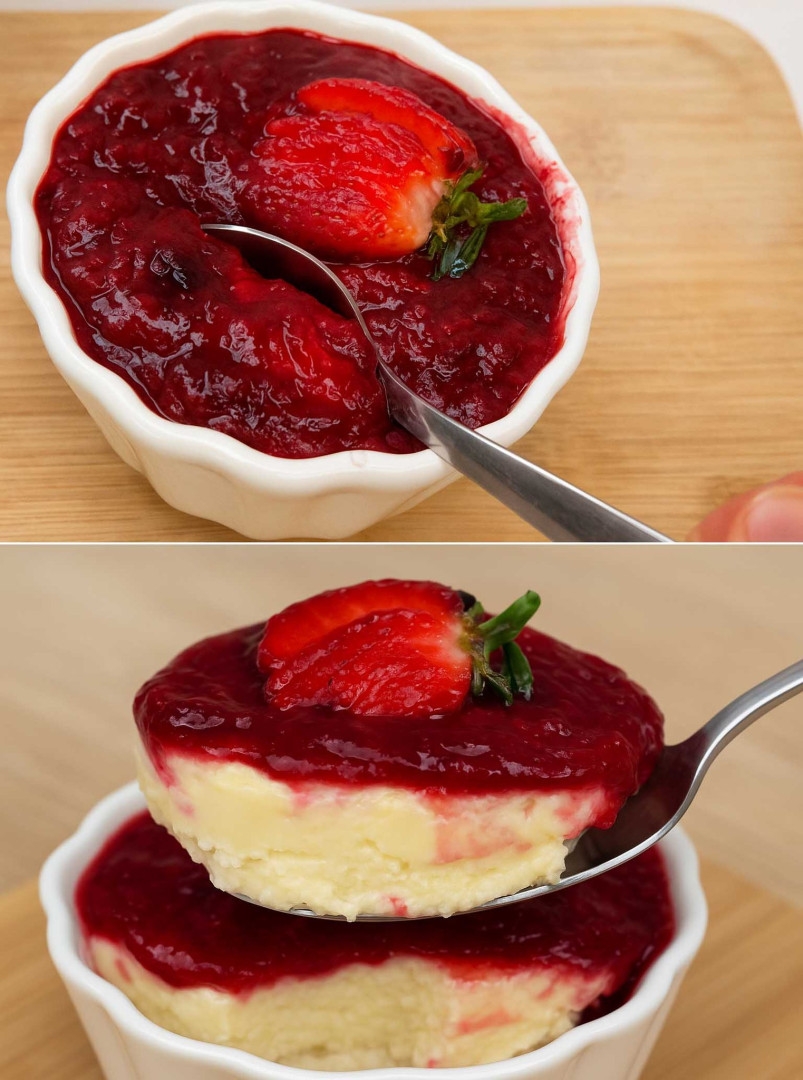 Nærende og fedtfri dessert