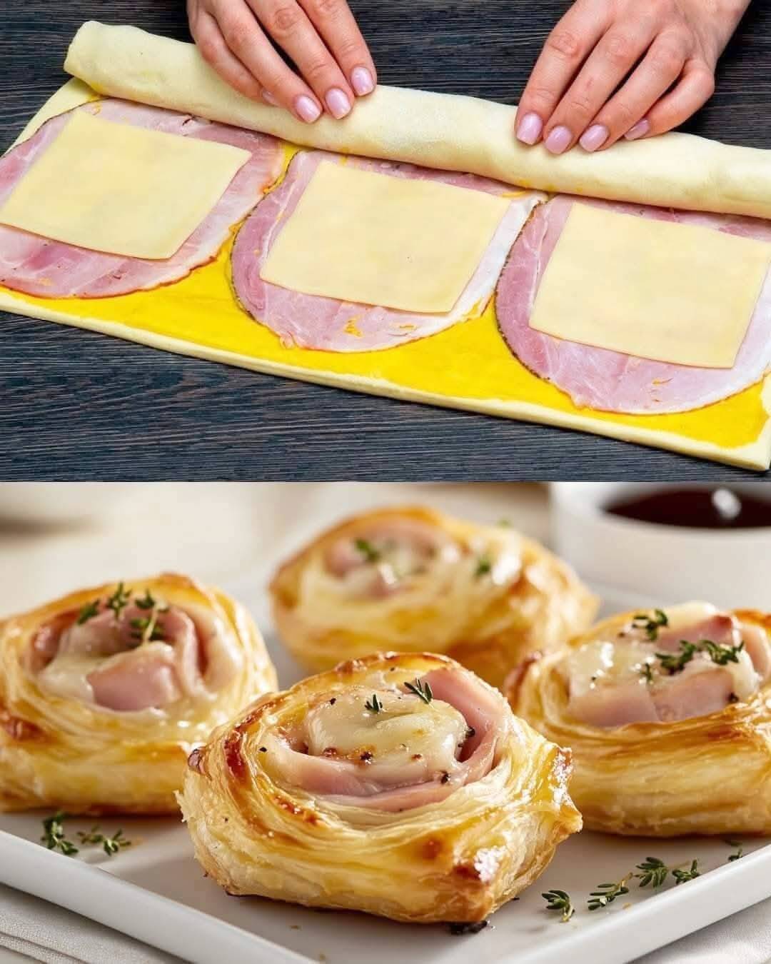 Wow, så godt! Du kommer til at lave disse butterdejsruller med ost hver dag!