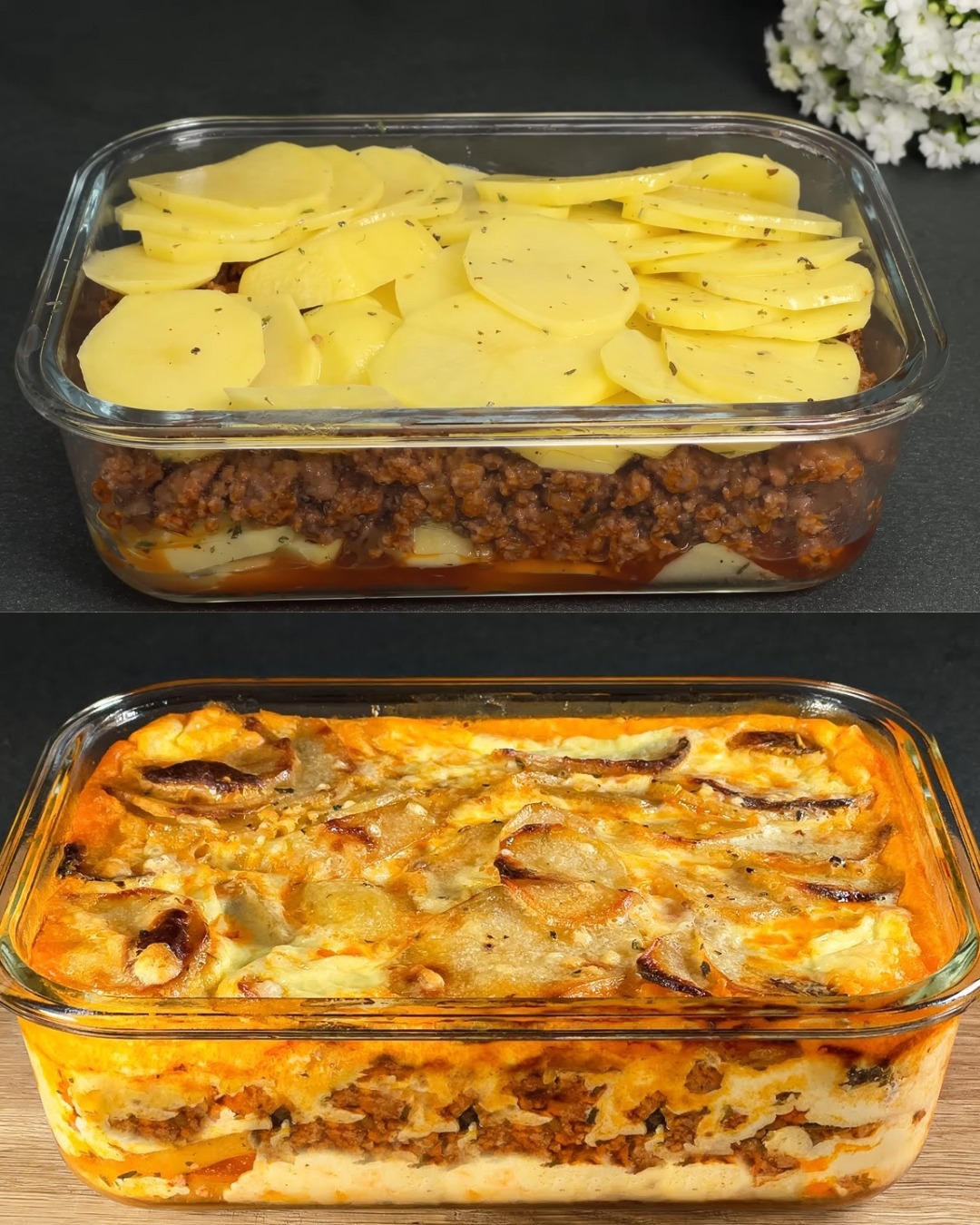 Rustik italiensk kartoffelgratin: En solid og smagfuld middag