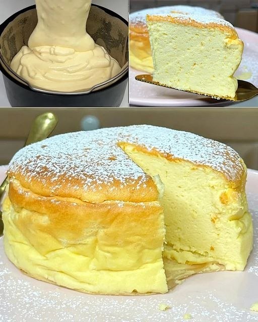 Japansk bomuldscheesecake