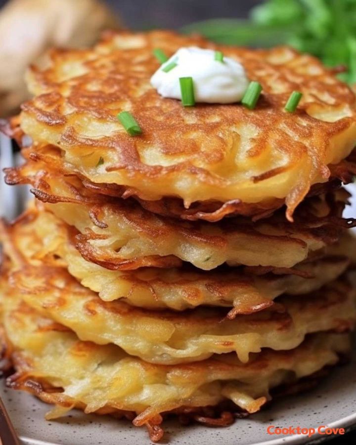 Opskrift på tyske kartoffelpandekager