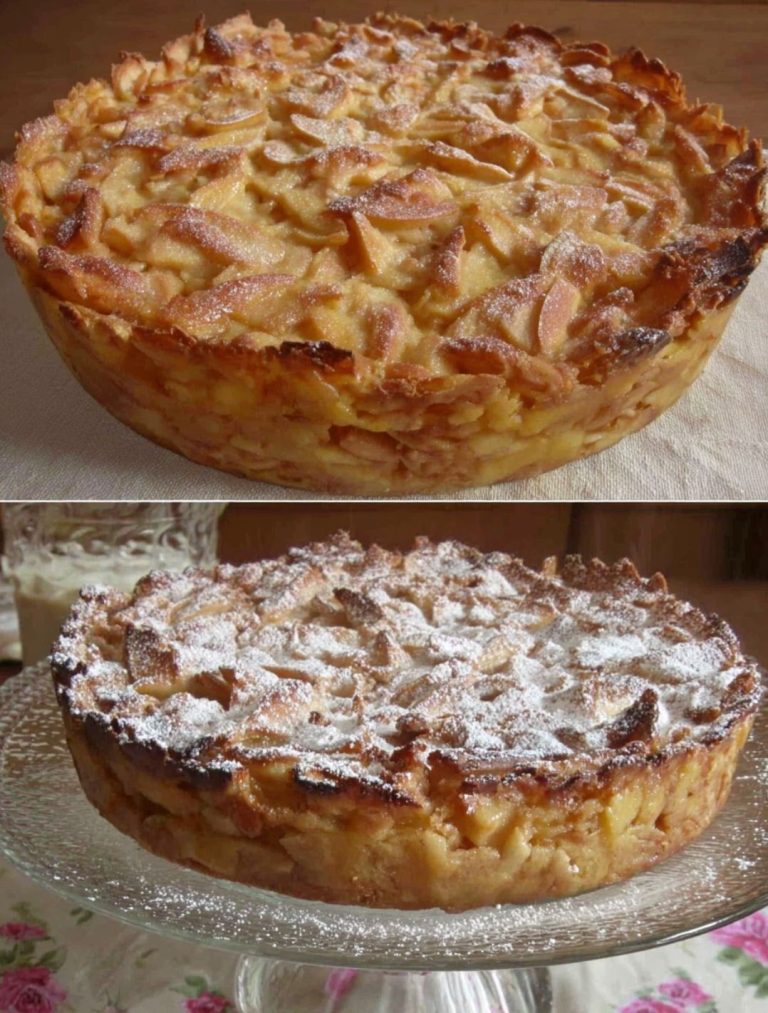 Klassisk æbletærte med sprød mørdej