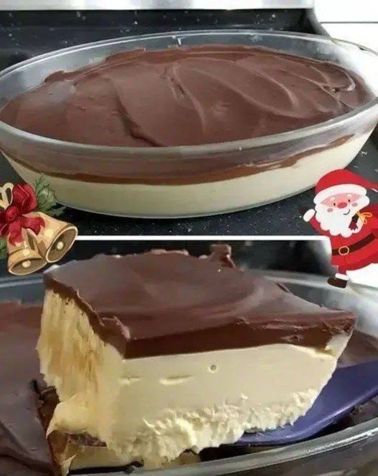 HVID OG MØRK CHOKOLADE PAVÉ: En traditionel lækkerbisken