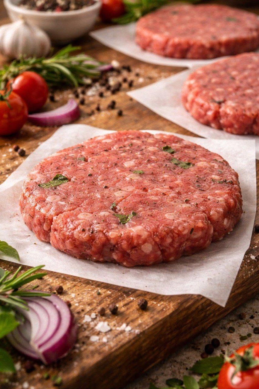 Meget saftige hamburgere