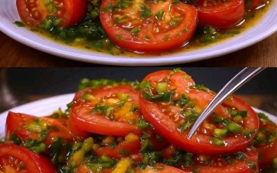 Magisk tomatsalat: En eksplosion af smag i munden!