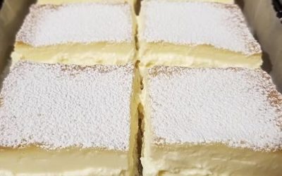 Vanilje konditorcreme firkanter