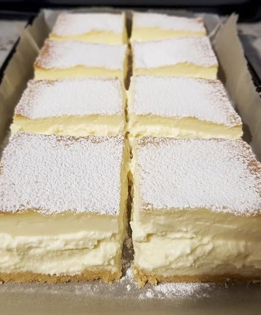 Vanilje konditorcreme firkanter
