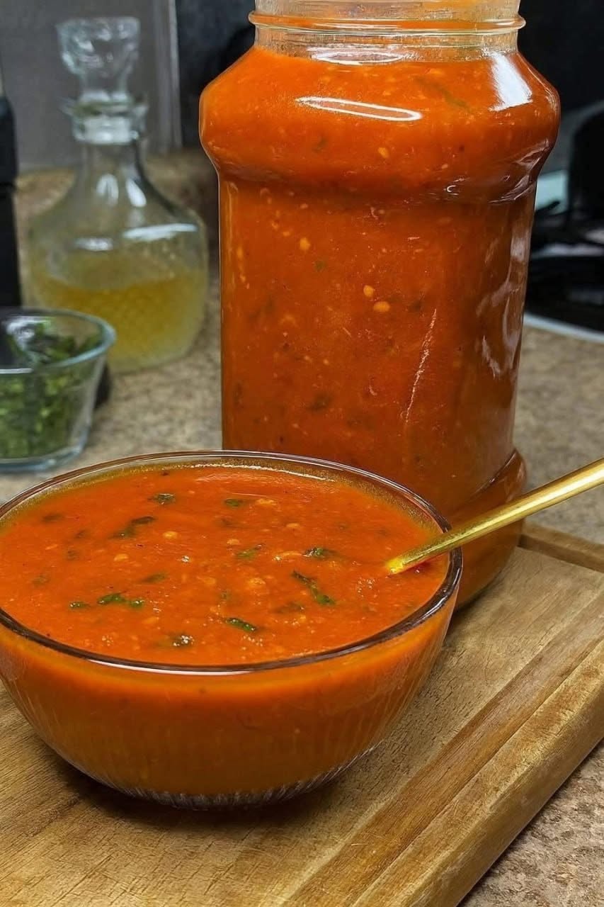 Jeg lærer dig, hvordan du laver den lækreste tomatsauce 😋… Se mere