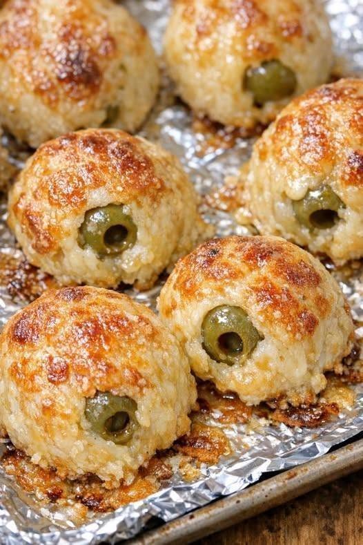 Min nabo serverede disse til hver eneste gadefest. Bare 3 ingredienser til en salt, smeltet forret, der smager utroligt gourmet.