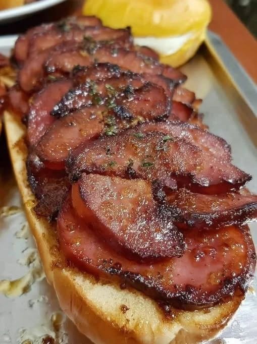 Stegt Bologna Sandwich
