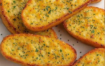 Hjemmelavet hvidløgsbrød