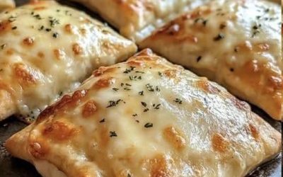Cremet kylling Alfredo Calzone