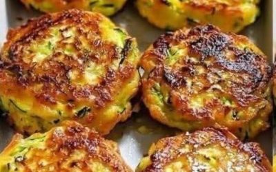 Lækre zucchini-burgere