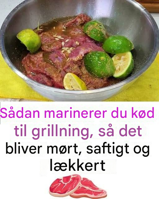 Sådan marinerer du kød til grillning, så det bliver mørt, saftigt og lækkert