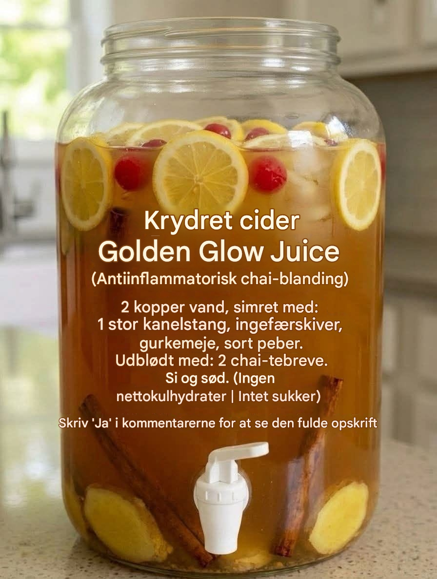 Krydret cider Golden Glow Juice