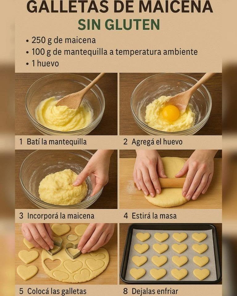 Majsstivelseskager (glutenfri)