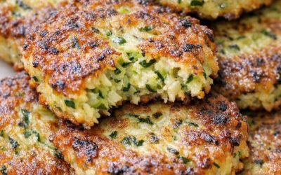 Min tante lavede disse hver sommer, da zucchini overtog hendes have. Kun 4 ingredienser. De forsvinder, før de overhovedet er kølet af.