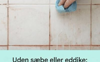 Ingen sæbe eller eddike nødvendig: et simpelt trick til at rengøre fliser og få dem til at skinne som nye.