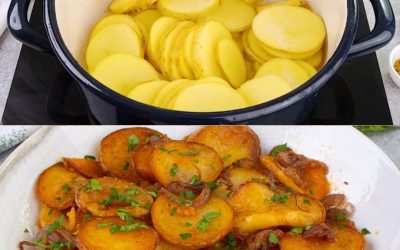 Klassiske Lyonnaise-kartofler