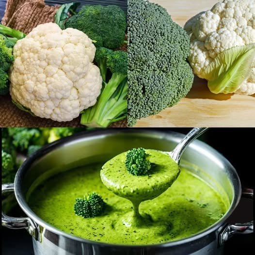 Broccoli- og blomkålssuppe – Sundt for maven!