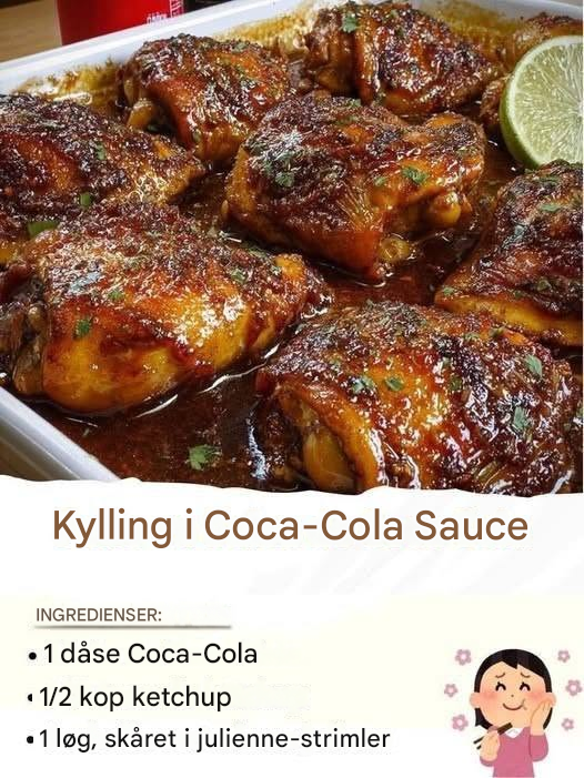 kylling i Coca-Cola-sauce